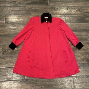 St John Pink Black Gold Sportswear Coat (072)  Size 2